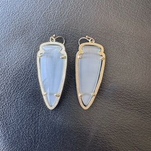Kendra Scott Grey Earrings